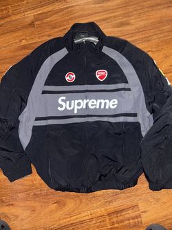 Supreme x Ducati Track Jacket – Size Medium (Brand New)