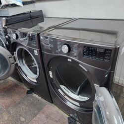 💯👌SAMSUNG SET STEAM WASHER AND ELECTRIC DRYER LIKE NEW NO SCRATCH 💯 
