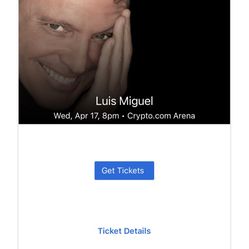 Luis Miguel  Concert In LA