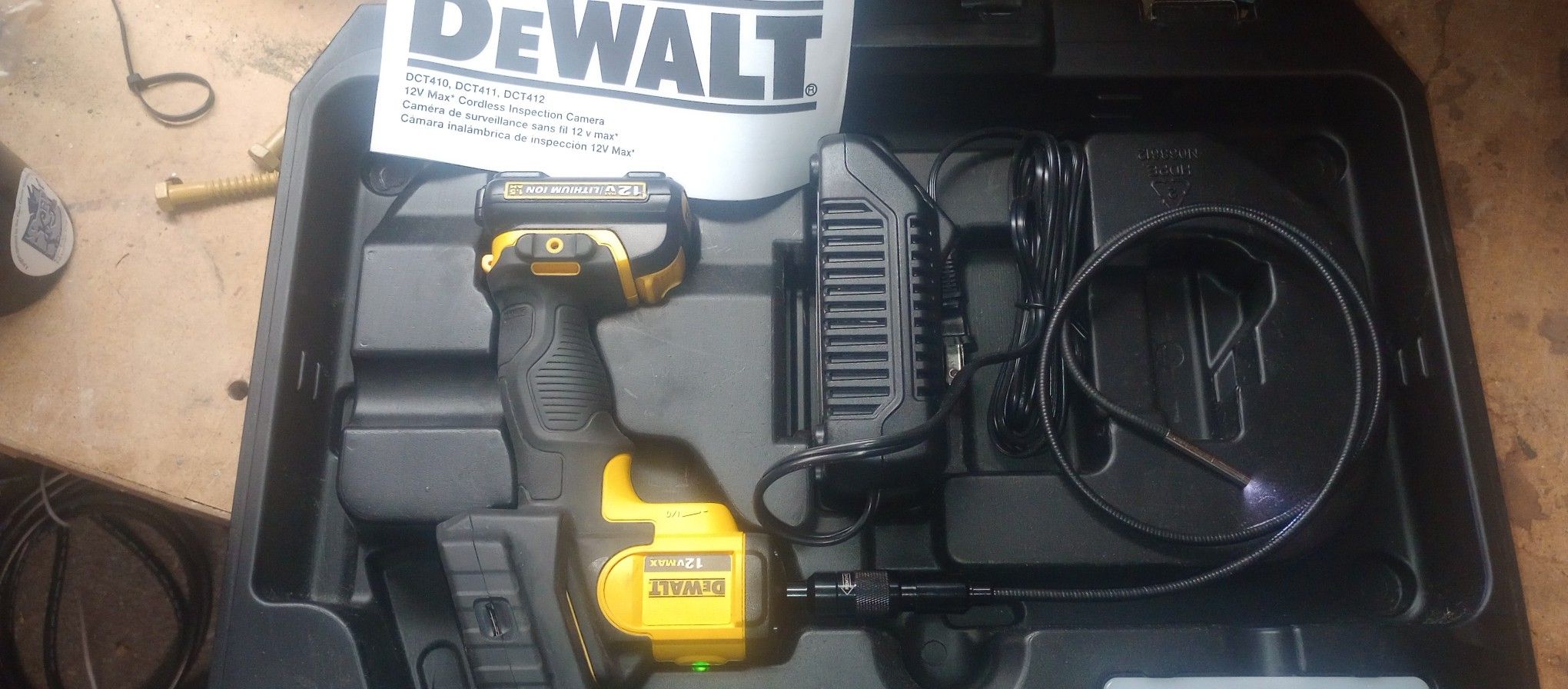 DeWalt Inspection Camera New