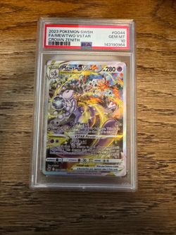 Pokemon Crown Zenith Mewtwo Vstar PSA 10