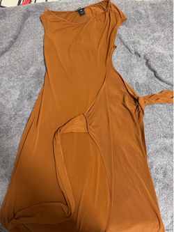 Open slit dress