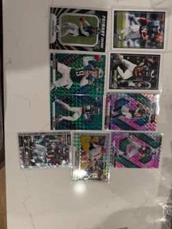 Philadelphia Eagles NFL Trading Card Lot (9 Cards)