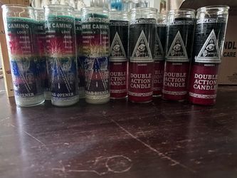 Spiritual 7-Day Candles, Abre Caminos Incense & Protection Bracelets