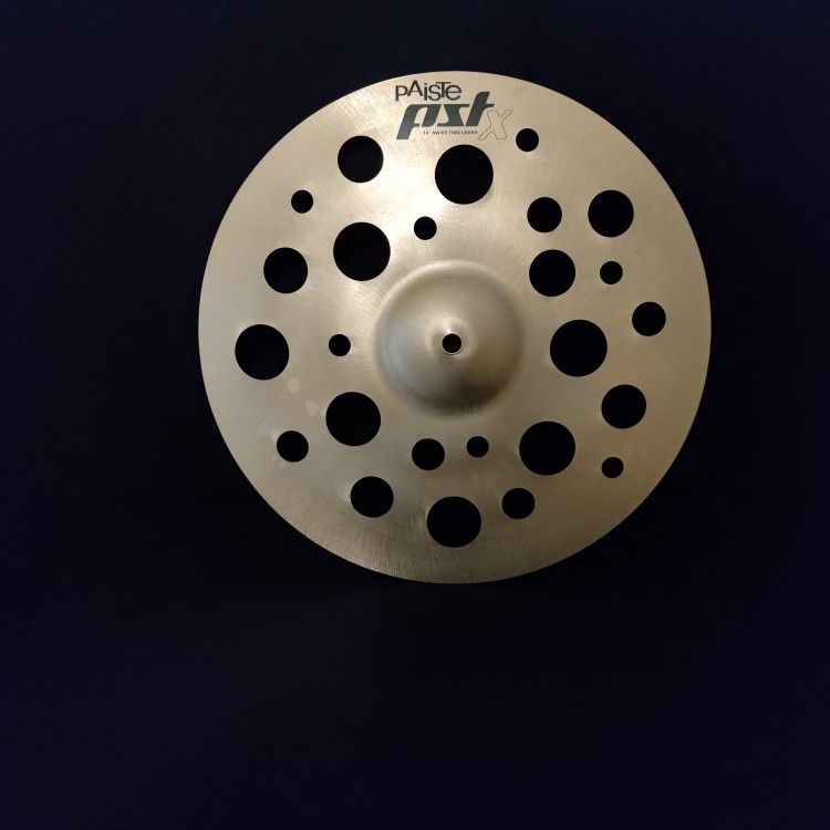 Paiste 14" PstX Swiss Thin Crash Cymbal 4 Drum set Bateria Ride Hi Hat Splash China Ozone Gear 50% Plus Off