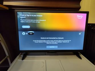  24" Insignia LCD Smart TV, 32" Element LCD TV 