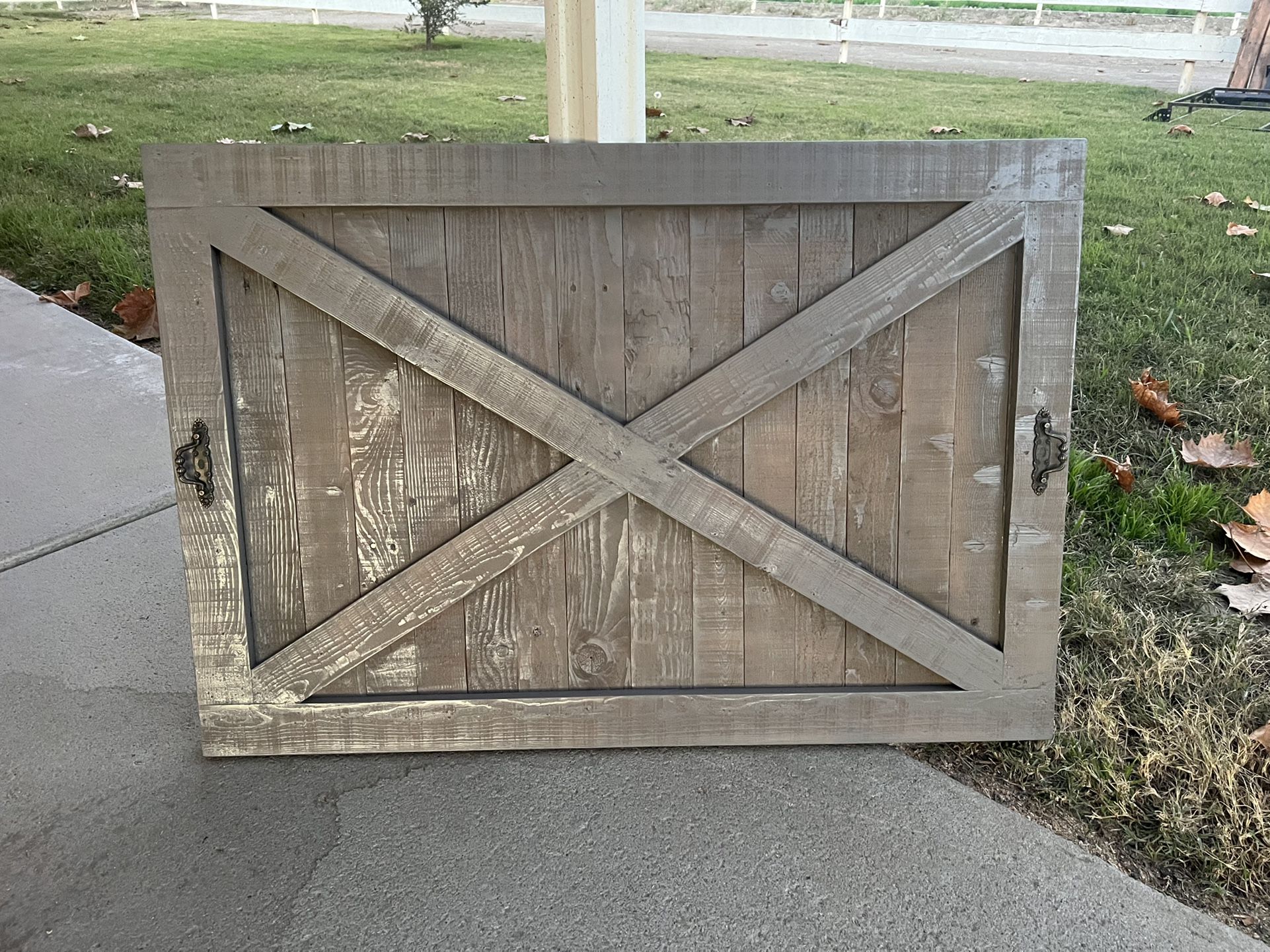 Fire Place Or Cabinet Barn Door