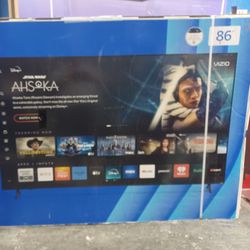 86" Screen Led Smart 4k By Vizio Latest Model.  Original Box SEALED.  
