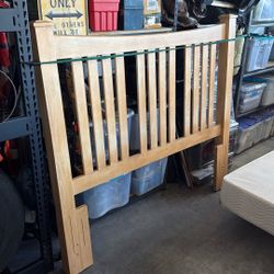 Solid Wood Bed Headboard 