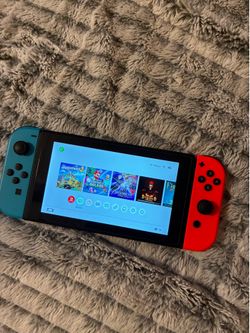 Nintendo Switch 32GB Video Game System - Blue/Red