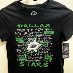 NWT NHL Officially Licensed Dallas Stars Hockey Shirt Youth Size Large (10-12)