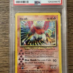 Ho-oh 7/64 Neo Revelations PSA 8