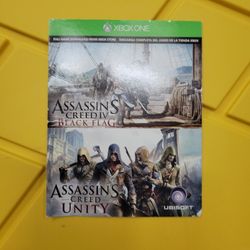 Assasins Creed Black Flag And Unity Digital Codes Xbox One