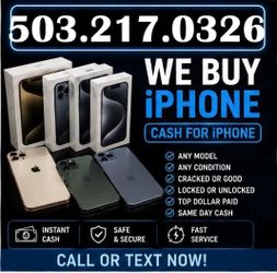 WE BUY IPHONE AND ⚡🔌💻📟ELECTRONICS TOP BUYER