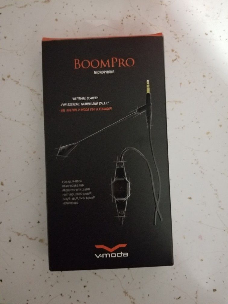 V-Moda BoomPro Microphone + mic windscreen