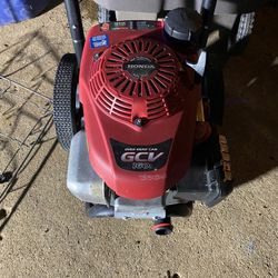 Good Honda engine runs great pump is bad