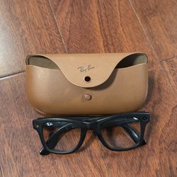Meta Glasses AI Wayfarer Smart Glasses  (no l3d indicator. successfully drlled)