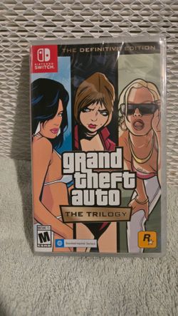 Grand Theft Auto  The Trilogy Nintendo Switch FACTORY SEALED"
