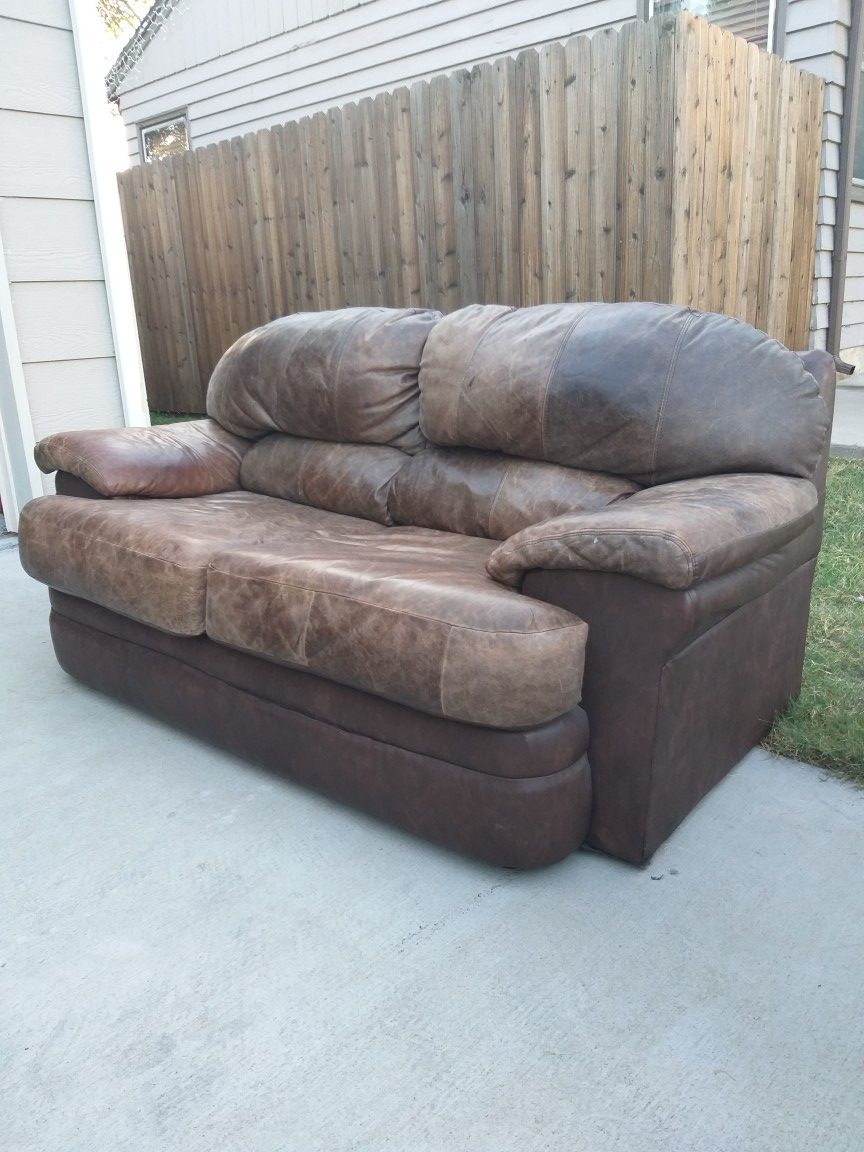 Leather Couch