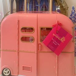American Girl- Our Generation Pink Camper RV