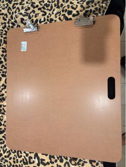 Art paper and big clip board