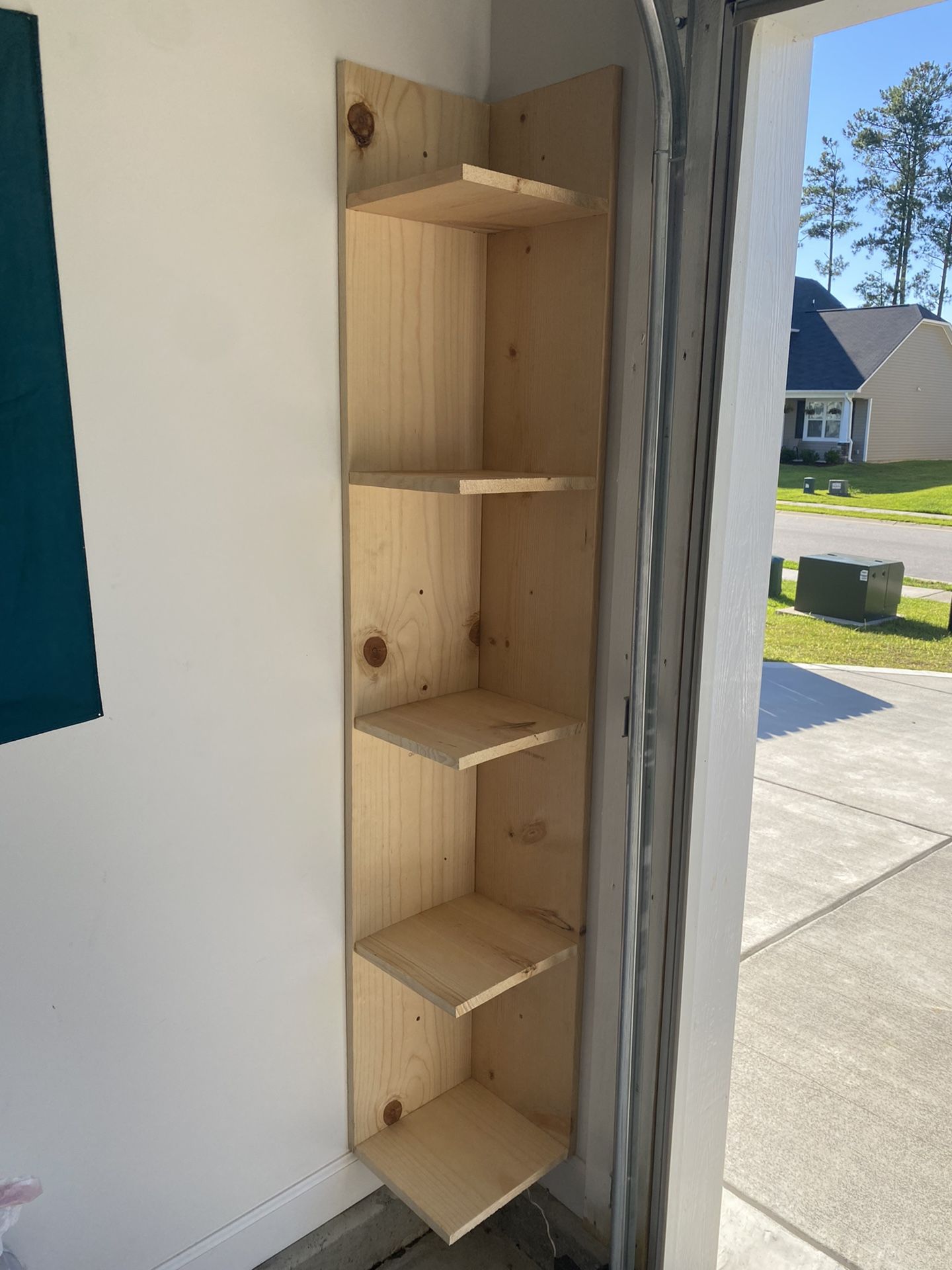 Corner Storage Shelves