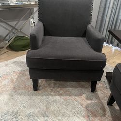Two upholstered chairs OBO