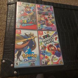 Nintendo Switch EMPTY CASES  Mario Pokémon 