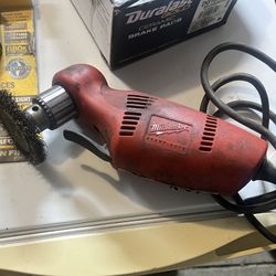 Milwaukee 3/8” Right Angle Reversing Variable Speed Corded Drill