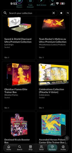 Pokemon Sealed Collection