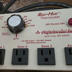 REDI HEAT THERMOSTAT 4 ZONE
