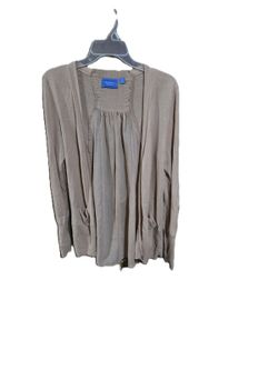 Simply Vera Vera Wang Brown Cardigan Sweater