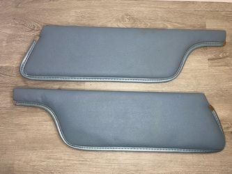 1(contact info removed) 1966 Mustang GT Convertible ORIGINAL BLUE CONVERTIBLE SUN VISOR Set