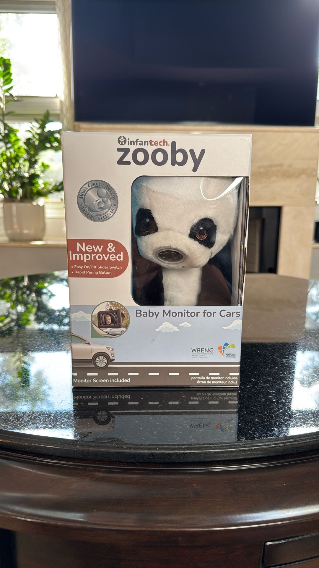 Zooby Infanttech Baby Monitor For Cars Brand New In Box