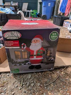 Inflatable Santa
