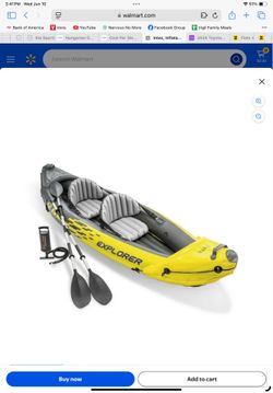 Intex Explorer K2 2-Person Inflatable Kayaks