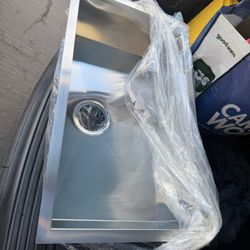 Stainless Steel New Sink 13x24