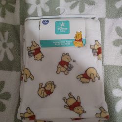 Winnie The Pooh Baby Blanket - New