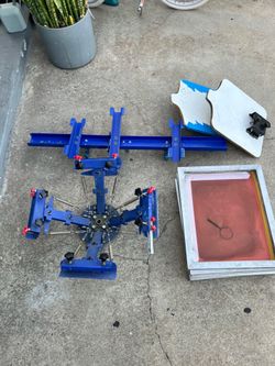 Screen printing machine