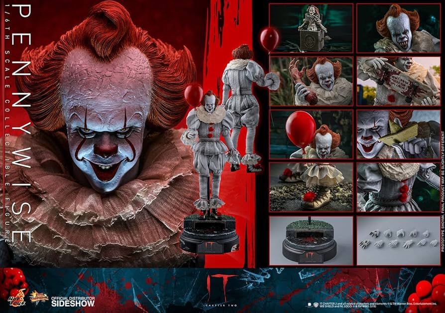 Hot Toys Pennywise IT Chapter 2 1/6 Figure