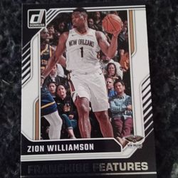 25 Donruss Franchise Features Zion Card
