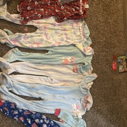 Used Toddler Girls Pajamas