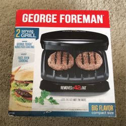 George Foreman 2 serving Grill 