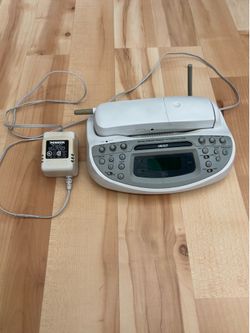 GE 900 MHz Cordless Telephon/Clock Radio