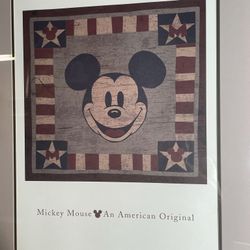 Mickey Mouse, An American Original - Rare Lithograph