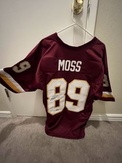 Santana Moss Autograph Jersey