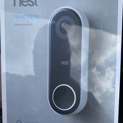 Nest Video Doorbell New