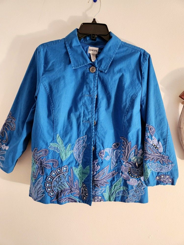 CHICO Jacket / Shirt / Top / Size 2