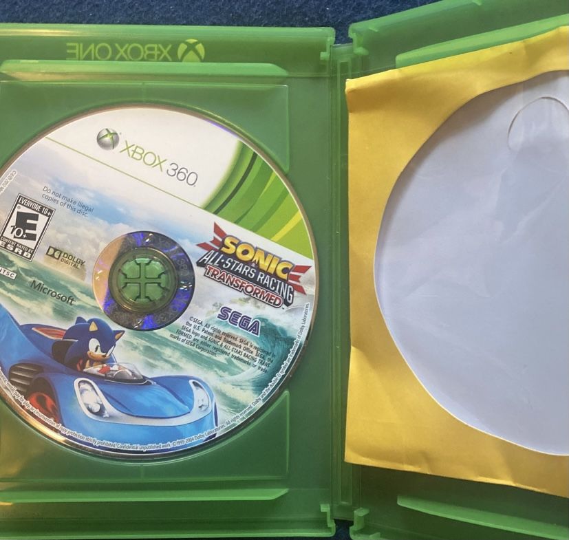 Sonic All Stars Racing Transformed (Xbox 360 And Xbox One)