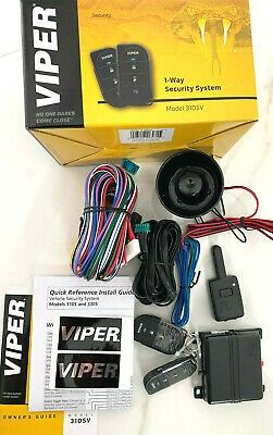 Viper 350 Plus 1 Way Car Alarm System 3105V
